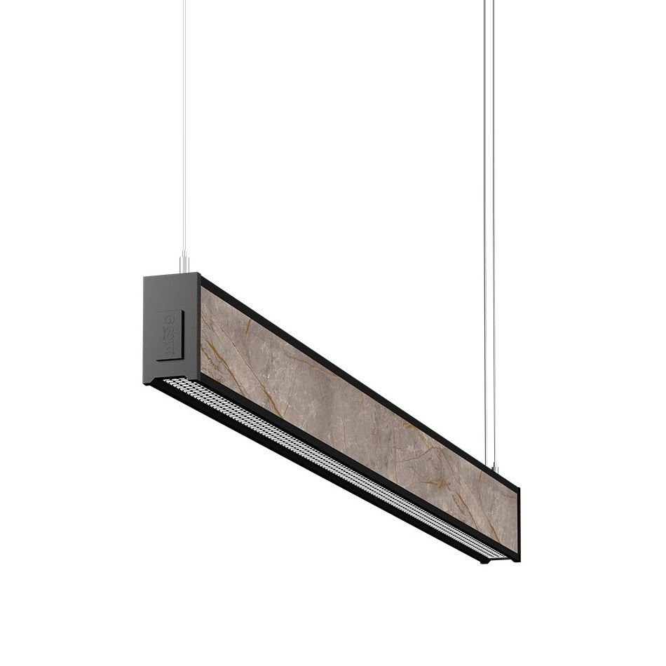 GOYA GY 8046-60 18 Watt 60 cm Gri Mermer Desenli Lineer Sarkıt Armatür