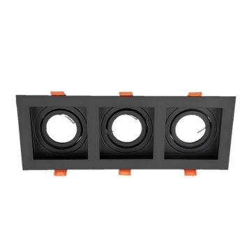 K2 GLOBAL KDA850 Siyah Sıva Altı Üçlü Spot Kasası