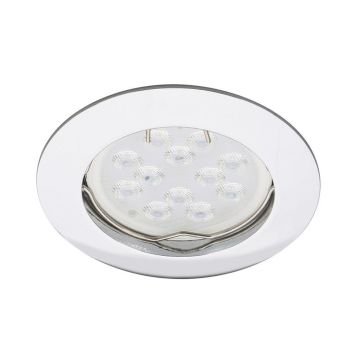 JUPITER JH509 K Krom Sıva Altı Yuvarlak Spot Kasası - Metal