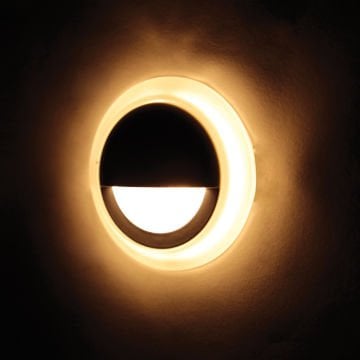 MOLLED MOL7032 2 Watt Beyaz Sıva Altı Yuvarlak LED Merdiven Armatürü