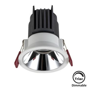 MOLLED MOL4141M Triac Dimli 8 Watt Beyaz-Krom Sıva Altı LED Spot (SAMSUNG/OSRAM/PHILIPS LED & EAGLERISE/PHILIPS/LIFUD Driver)