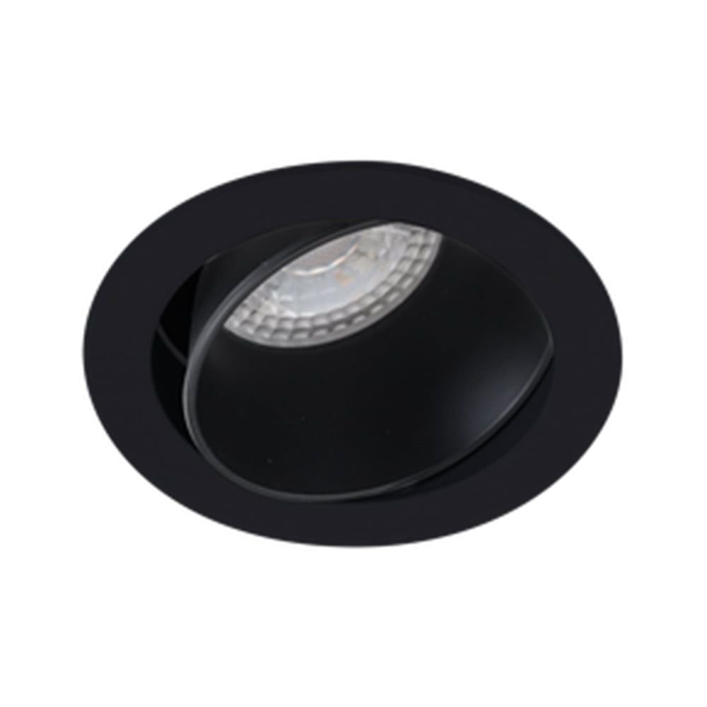 JUPITER JH718 S Siyah Sıva Altı Hareketli Yuvarlak Spot Kasası - Metal