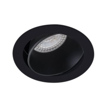 JUPITER JH718 S Siyah Sıva Altı Hareketli Yuvarlak Spot Kasası - Metal