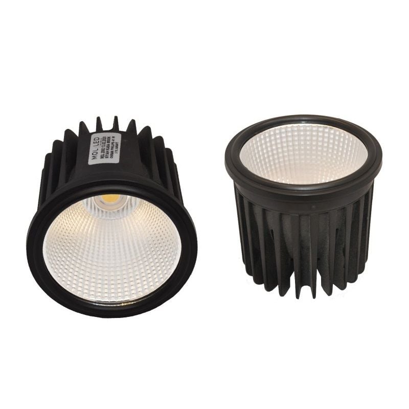 MOLLED MOL111 30 Watt Siyah Kasa LED AR111 Ampul (PHILIPS/Bridgelux LED & LIFUD/EAGLERISE Driver)