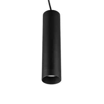 Braytron SBH04-00401 6x25 cm Siyah Boru Sarkıt Avize - GU10 Duylu