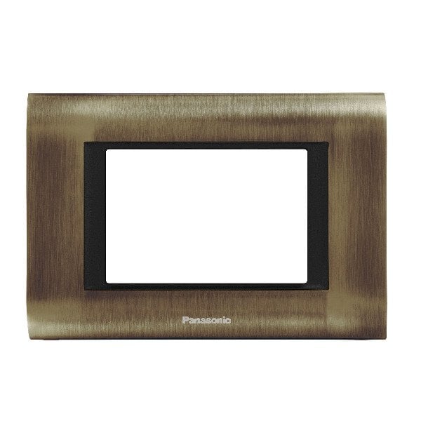 VİKO Sistema WVTF1843-5AY Tekli 3M Çerçeve [Antik - Siyah]