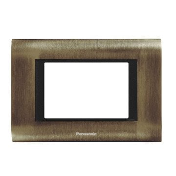 VİKO Sistema WVTF1843-5AY Tekli 3M Çerçeve [Antik - Siyah]