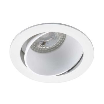 JUPITER JH718 B Beyaz Sıva Altı Hareketli Yuvarlak Spot Kasası - Metal