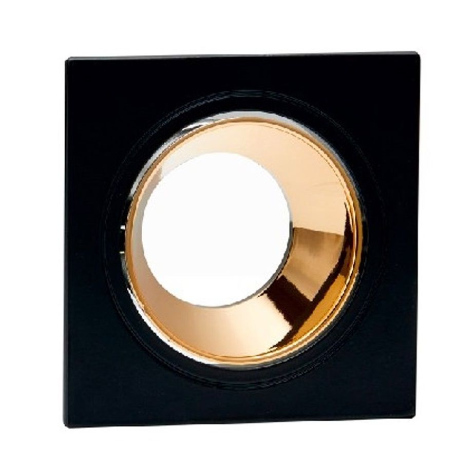 K2 GLOBAL KDA877 Siyah-Rose Kare Sıva Altı Spot Kasası