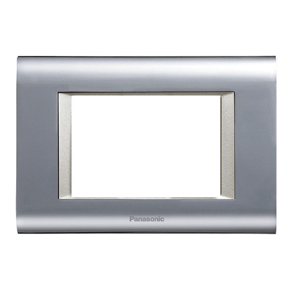 VİKO Sistema WVTF1843-5CH Tekli 3M Çerçeve [Chrome - Metalik Beyaz]