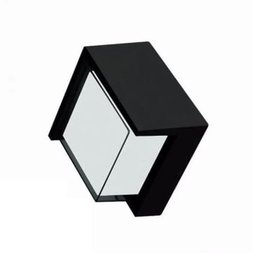 CATA CT-7074 15 Watt Siyah Kare Dış Mekan LED Aplik - Gün Işığı (3200K)