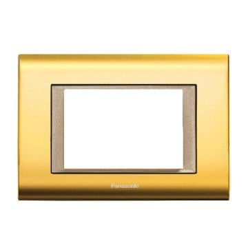 VİKO Sistema WVTF1843-5GL Tekli 3M Çerçeve [Gold - Dore]