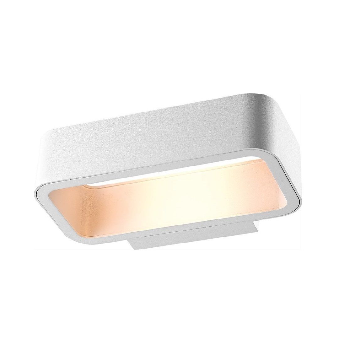 MOLLED MOL8010 5 Watt Beyaz Çift Yönlü Dış Mekan LED Aplik - Metal Gövde - Gün Işığı (3000K)