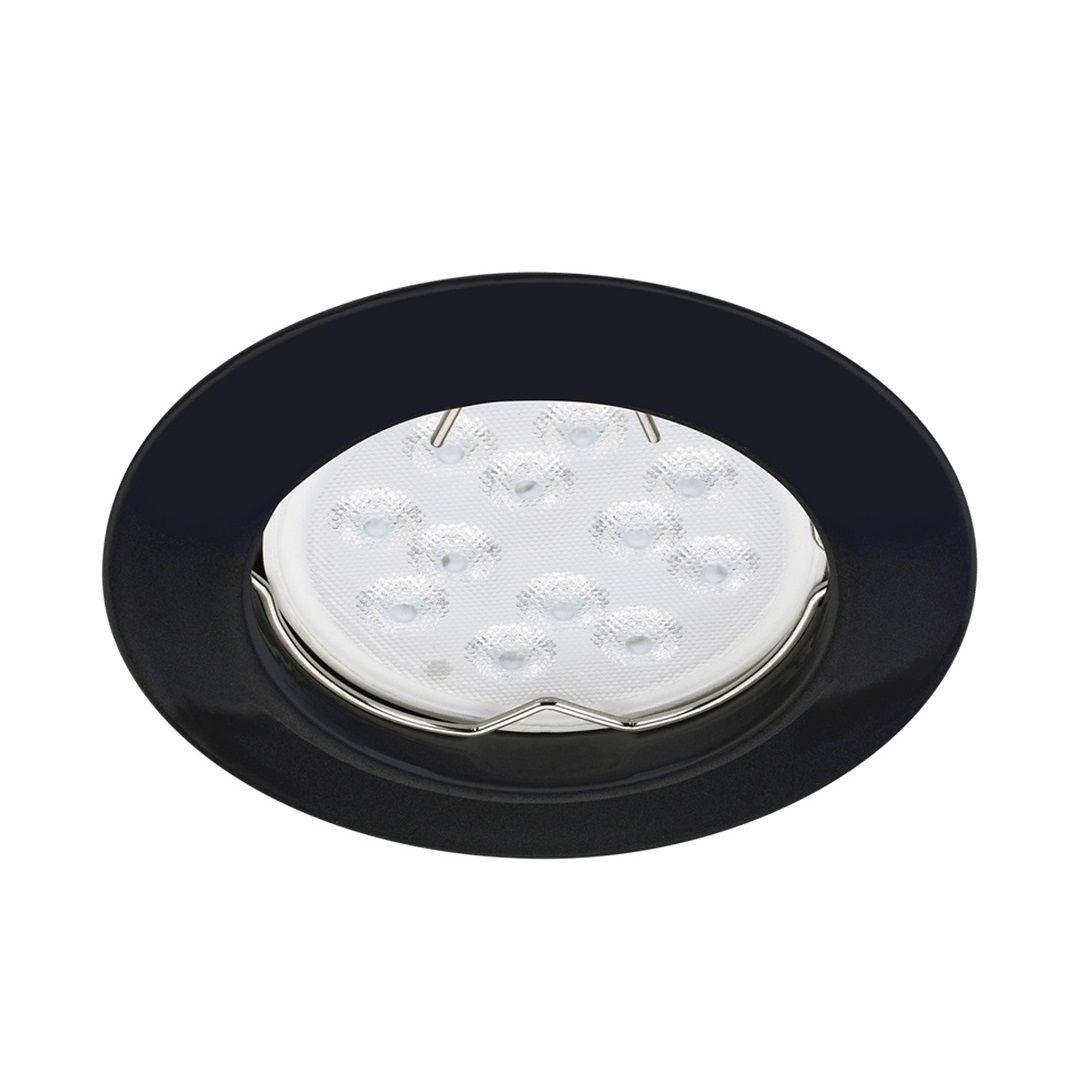 JUPITER JH509 S Siyah Sıva Altı Yuvarlak Spot Kasası - Metal