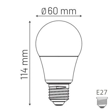 MONO 100-050135-301 5 Watt Gün Işığı (3000K) LED Ampul