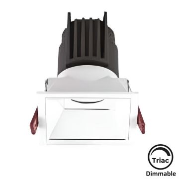 MOLLED MOL4159M Triac Dimli 8 Watt Beyaz Sıva Altı Kare LED Spot (SAMSUNG/OSRAM/PHILIPS LED & EAGLERISE/PHILIPS/LIFUD Driver)