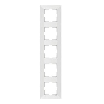 VİKO Meridian 90979025 Beşli Dikey Çerçeve [Beyaz]