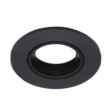 JUPITER JK510 S Siyah Sıva Altı Yuvarlak Spot Kasası - Plastik