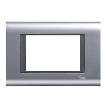 VİKO Sistema WVTF1843-5KF Tekli 3M Çerçeve [Chrome - Füme]