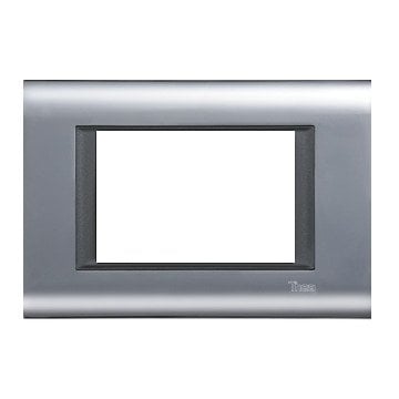 VİKO Sistema WVTF1843-5KF Tekli 3M Çerçeve [Chrome - Füme]