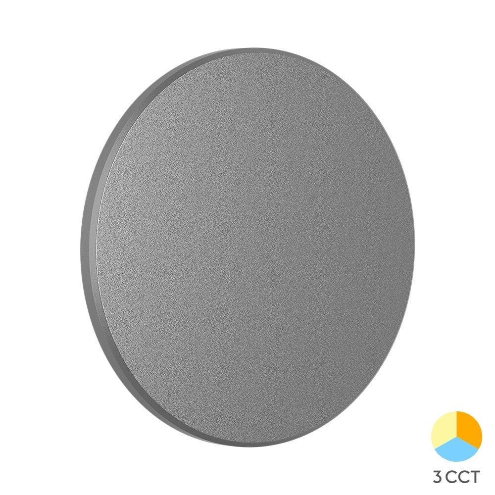 Braytron BG37-00282 12 Watt Siyah Kasa Yuvarlak Dış Mekan LED Aplik - Gün Işığı (3000K)