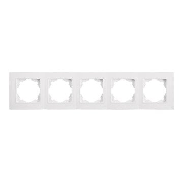 VİKO Linnera 90480005 Beşli Yatay Çerçeve [Beyaz]