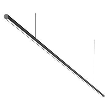 GOYA GY 8012-4 Siyah/Beyaz/Gri Kasa 45 Watt 180 cm Silindirik Lineer Sarkıt Armatür