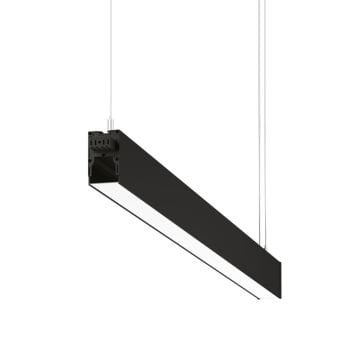 GOYA GY 8057-60 Siyah/Beyaz Kasa 26 Watt 60 cm Eklenebilir Lineer Sarkıt Avize