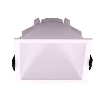 JUPITER JK660 B Beyaz Sıva Altı Kare Spot Kasası (Plastik)