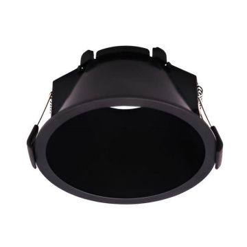 JUPITER JK659 S Siyah Sıva Altı Yuvarlak Spot Kasası - Plastik