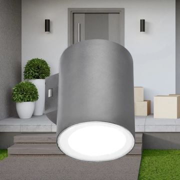 Braytron BG38-02482 9 Watt Siyah Kasa Tek Yönlü Dış Mekan LED Aplik - Gün Işığı (3000K)