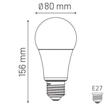MONO 100-120145-301 11 Watt Gün Işığı (3000K) LED Ampul