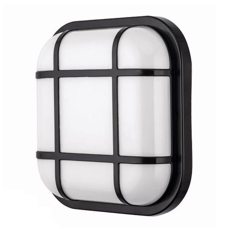 CATA CT-7099 BARBAROS 22 Watt Siyah Dış Mekan LED Aplik - Beyaz Işık (6400K)