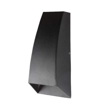 MOLLED MOL8004 2x3 Watt Siyah Dış Mekan LED Aplik - Metal Gövde - Gün Işığı (3000K)