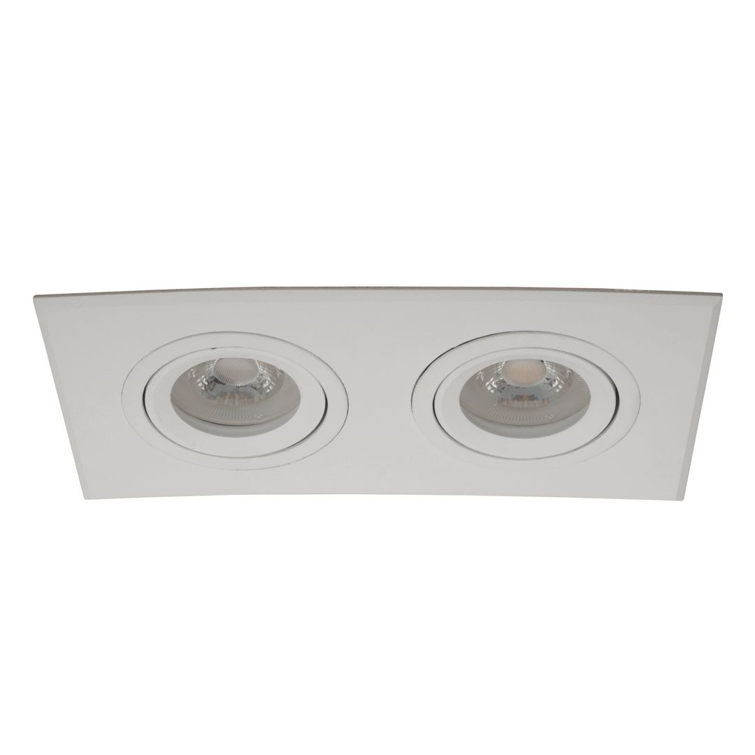 goldX ZE819-WH 2x12 Watt Beyaz Sıva Altı İkili LED Spot (SAMSUNG LED & EAGLERISE Driver)