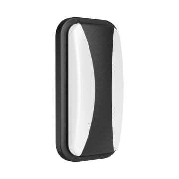 Braytron BG38-00232 15 Watt Siyah Kasa Dış Mekan LED Aplik - Beyaz Işık (6500K)