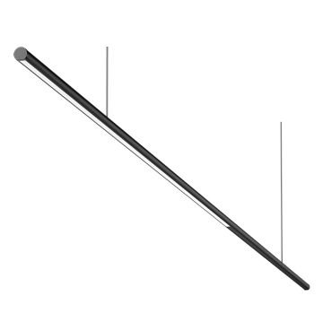 GOYA GY 8012-3 Siyah/Beyaz/Gri Kasa 25 Watt 180 cm Silindirik Lineer Sarkıt Armatür
