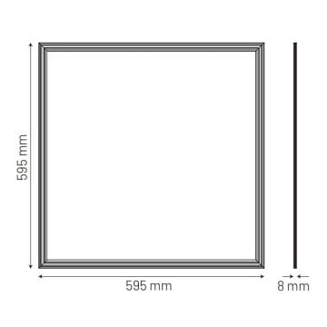 MONO 110-486060-401 48 Watt 60x60 Ultra Slim LED Panel - Ilık Beyaz (4000K) [SAMSUNG LED]