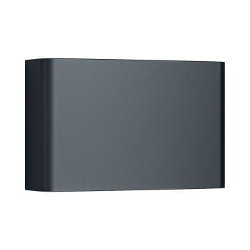 Braytron BG38-03382 6 Watt Gri Kasa Tek Yönlü Dış Mekan LED Aplik - 3 Işık Renkli (Beyaz + Ilık Beyaz + Gün Işığı)