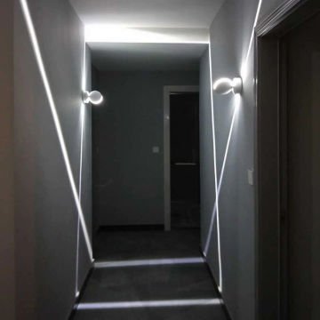 MOLLED MOL8001 10 Watt Beyaz Kasa Lazer LED Aplik - Metal Gövde - Gün Işığı (3000K)