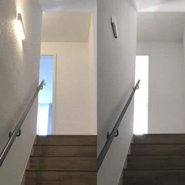 MOLLED MOL8017-B 2x9 Watt Beyaz Çift Yönlü LED Aplik (Metal Gövde)