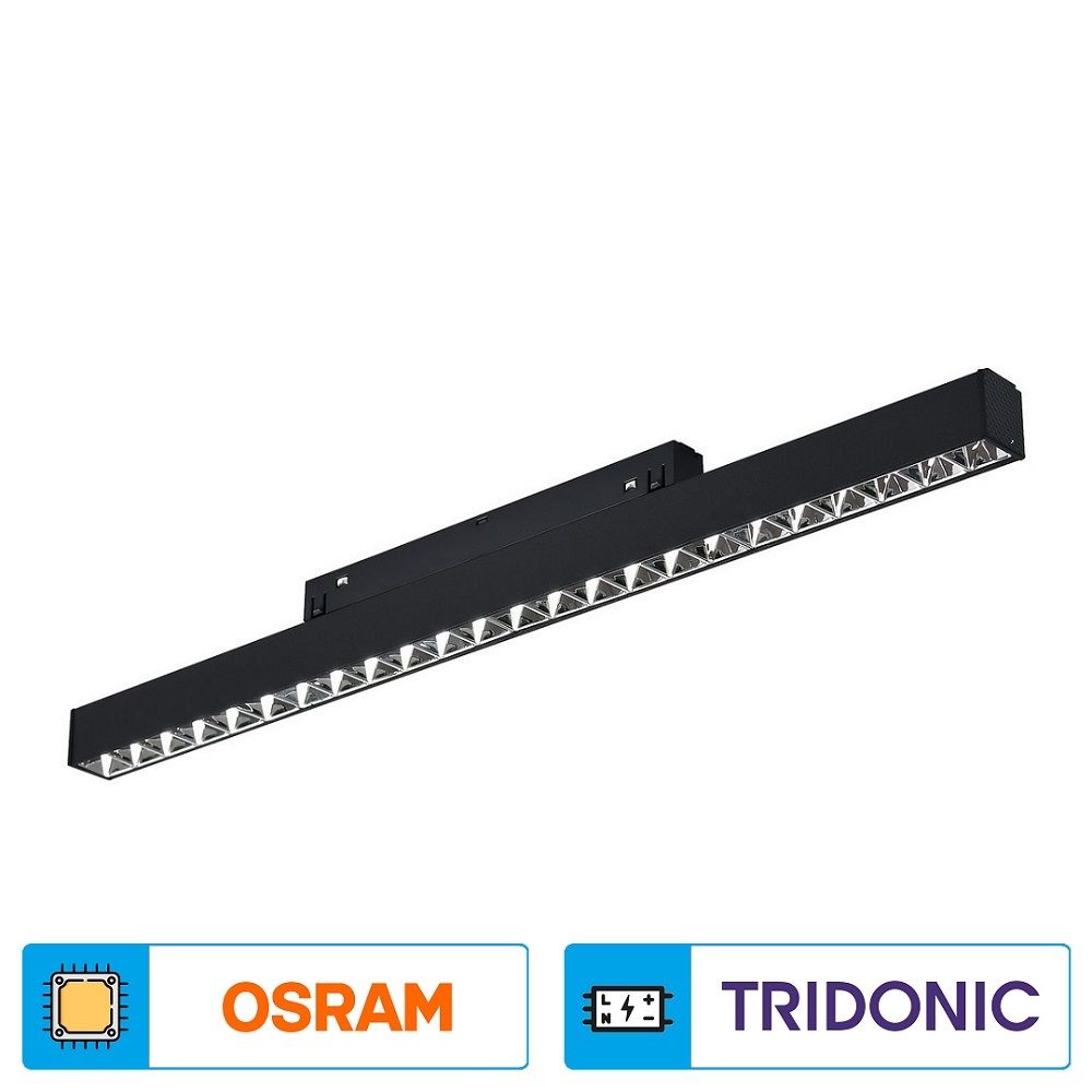 K2 GLOBAL KTL166 18 Watt 33 cm Lensli OSRAM LED Magnet Armatür