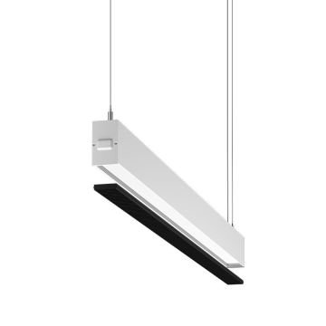 GOYA GY 8054-60 Beyaz Kasa 18 Watt 60 cm Kamaşma Önleyicili Lineer Sarkıt Avize