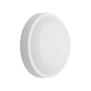 Braytron BC17-01100 12 Watt Beyaz Kasa Yuvarlak Dış Mekan LED Aplik - Gün Işığı (3000K)