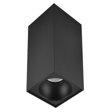 8x8x14 cm Siyah Sıva Üstü Spot