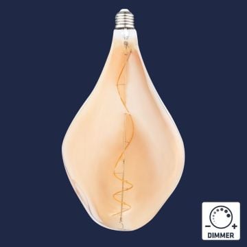 HEKA ERD-226 4 Watt Dekoratif LED Rustik Ampul - Amber