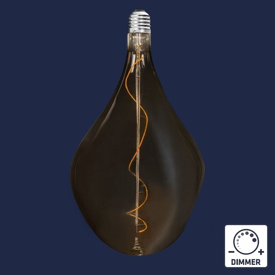 HEKA ERD-227 4 Watt Dekoratif LED Rustik Ampul - Amber