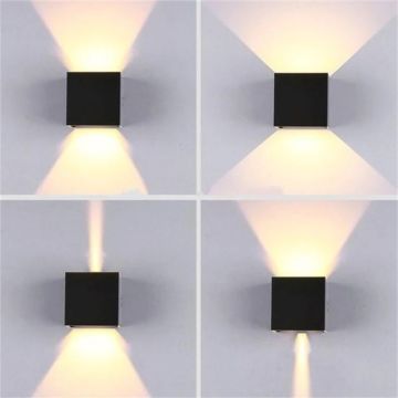 K2 GLOBAL KDA712 3 Watt Çift Yönlü Dış Mekan LED Aplik