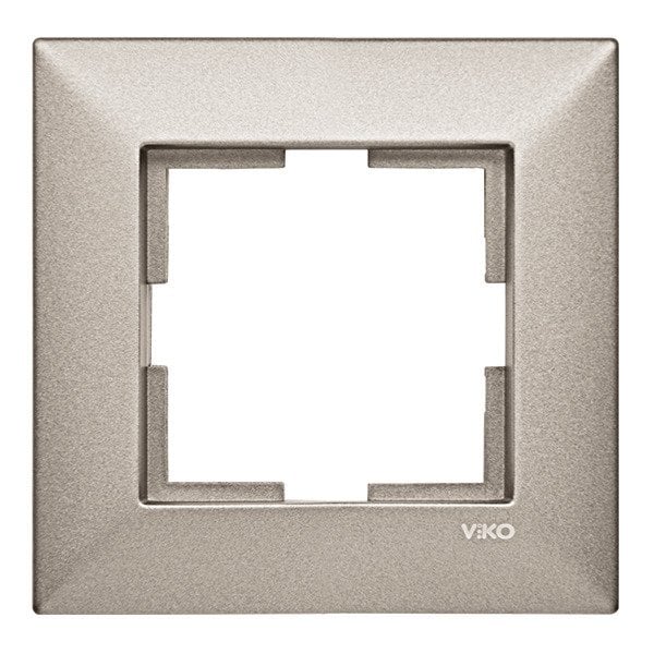 VİKO Trenda 92190721 Tekli Çerçeve [Bronz]