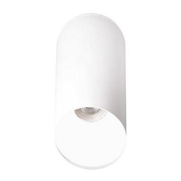 inoled 9234-03 6x10 cm Beyaz Sıva Üstü Silindir Spot Kasası - GU10 Duylu - Metal